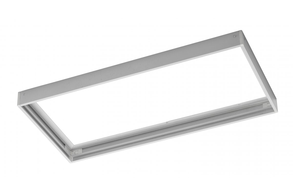 Frame for surface mounting of LED panels 30x60cm (TYPU KING, PRINCE, INNOVO), without screws, white
