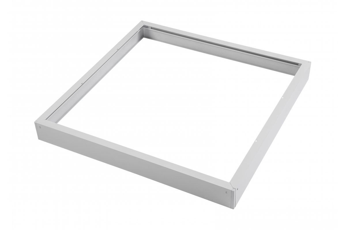 G-TECH Frame for surface mounting of LED panels 60x60x6,5cm (BACKPLATE TYPE), without screws, white