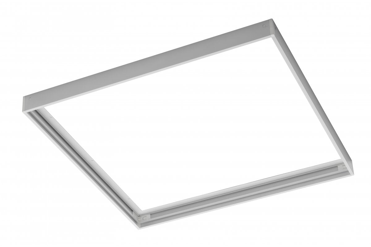 Frame for surface mounting of LED panels 60x60cm (TYPU KING, PRINCE, INNOVO), without screws, white