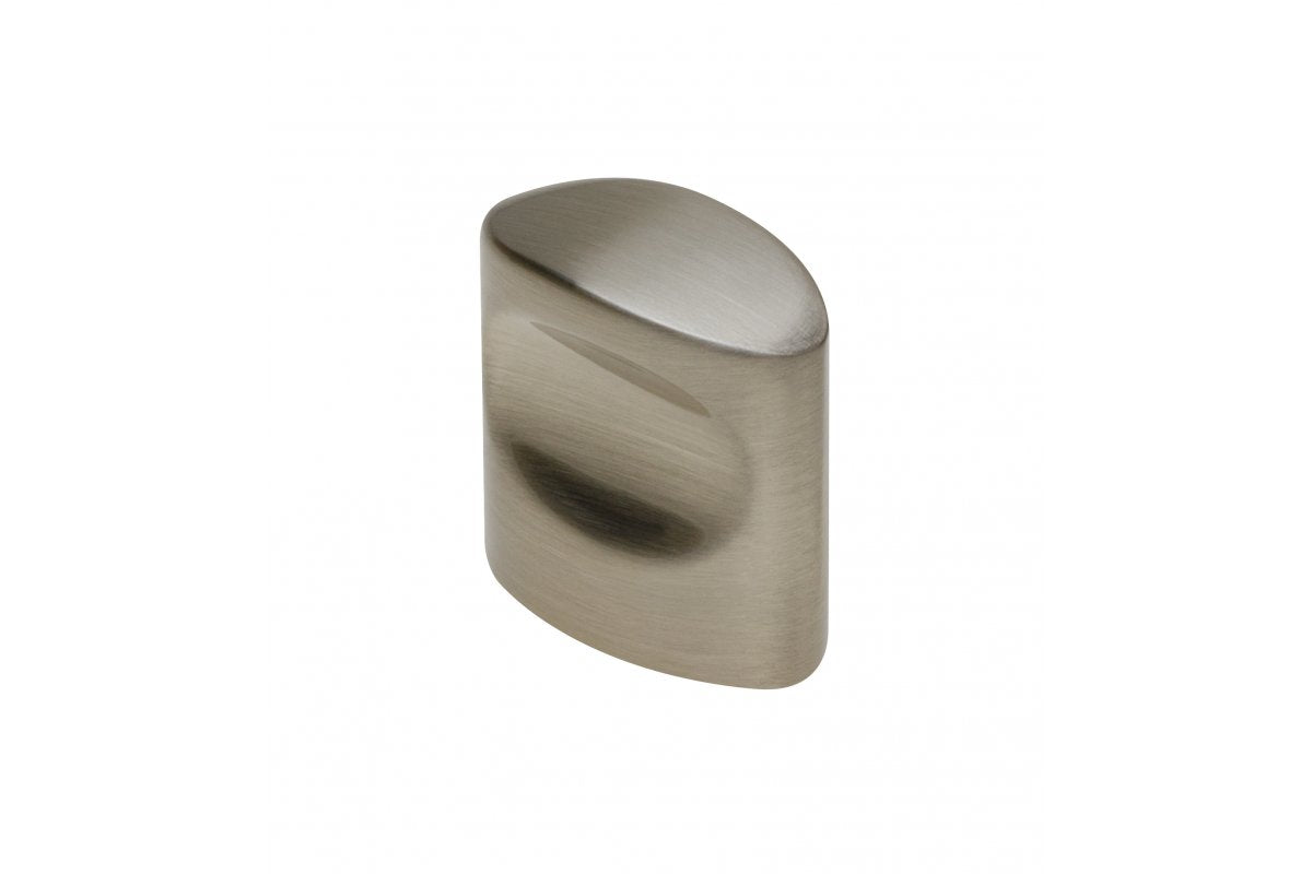 Pomo de zamak Shape art CLEO acero cepillado