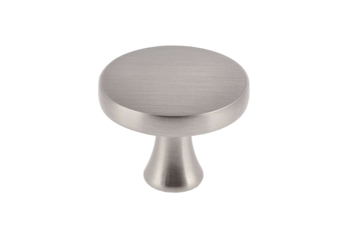 DUNE inox knob - brushed steel