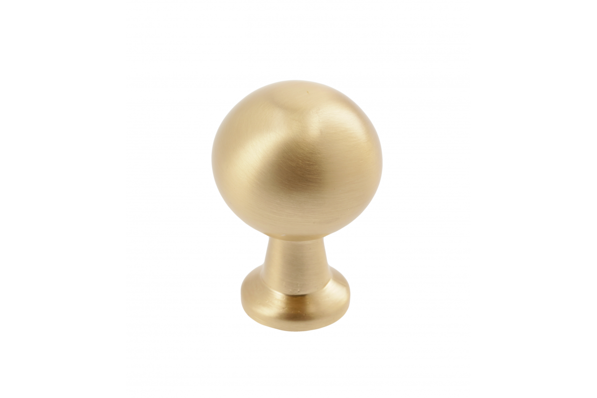 NORD zamak knob, brushed gold