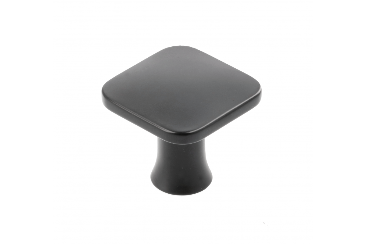 PIAZZA nut knob matt black