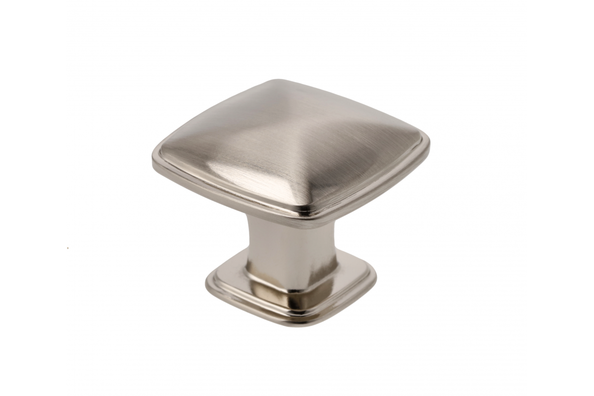 POINT inox knob - brushed steel