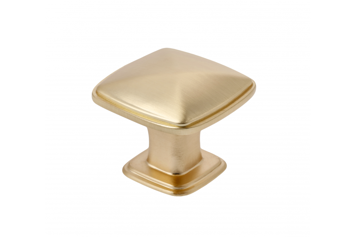 Contact knob POINT brushed gold