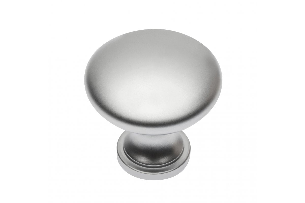 Pomo de Zamak TERNI aluminio