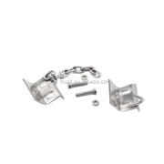 GL-18314 New Stainless Steel Fastener Bracket with Chain for Freezer Van Truck Storage
