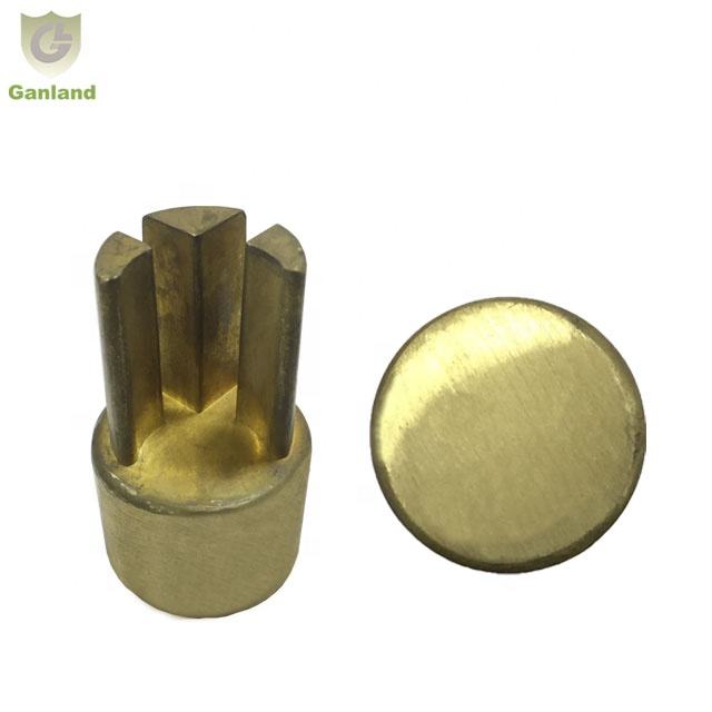 GL-15734 Side Curtain Brass Top Adaptor for 34mm Curtain Pole