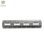 GL-19114 Heavy Duty Vertical E-Track 3048mmx88mmx2mm Hot-Dipped Galvanized Steel Tie-Down Rail Securing Cargo Truck New