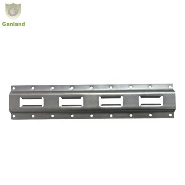 GL-19114 Heavy Duty Vertical E-Track 3048mmx88mmx2mm Hot-Dipped Galvanized Steel Tie-Down Rail Securing Cargo Truck New