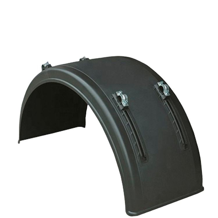 GL-23140  Black Plastic  Truck Mudguards Fender  With Available Matching Tubes for  Semi  Truck  Body Parts