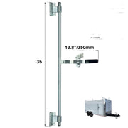 GL-11128  High Quality Factory Wholesale 36 Inch Enclosed Trailer Welded Cam Door Bar Lock Latch Assembly
