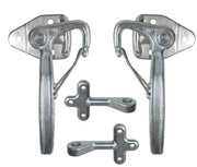 GL-14143-A Truck Trailer Metal Fastening Hooks Spring Loaded Dropside Latch with Hook