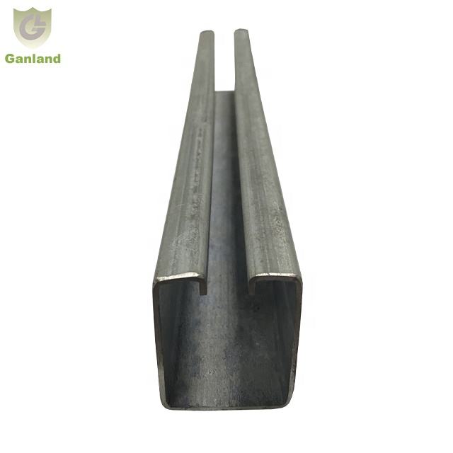 GL-15414A  Large Steel Curtain Side Trailer Truck Track 40mm*50mm 4meter Length New Condition