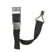 GL-15224S-F Ratchet Tie Down Strap Over Center Buckle With Dia 10 mm Double J Hook and 80cm PP Strap for Curtain Side Truck