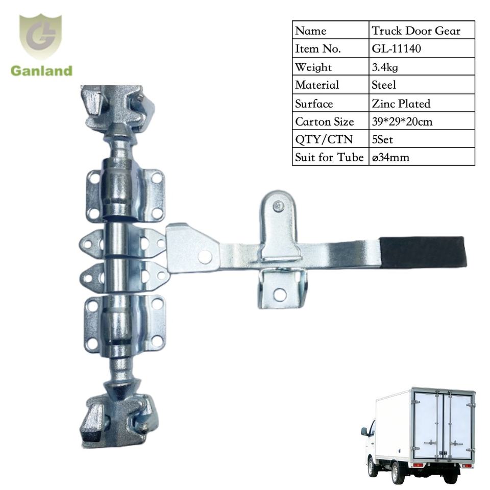 GL-11140 34mm Pipe Cam Bar Lock  Trailer Parts Small Enclosed Trailer Cam Door Lock for Truck Body Parts