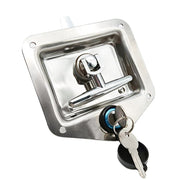 GL-12114 T Handle Lock Stainless Steel Keys T-handle Tool Box Trailer Camper RV Door Lock Latch