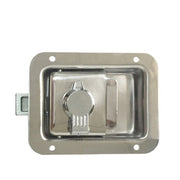 GL-12125 Lockable Toolbox Recessed Paddle Latch 304 Stainless Steel Durable and Secure