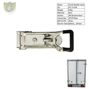 GL-11143S 22mm Stainless Steel Assembly Double Side Rear Push Door Handle with Locking Gears New Condition