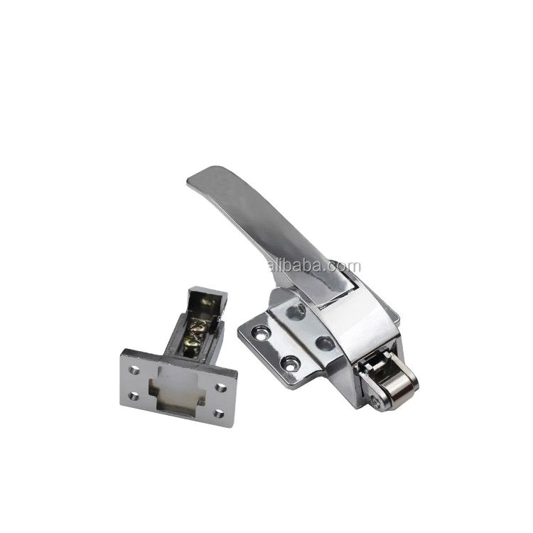 GL-18213 New Flush Polished Chrome Handle Latch Lock for Freezer