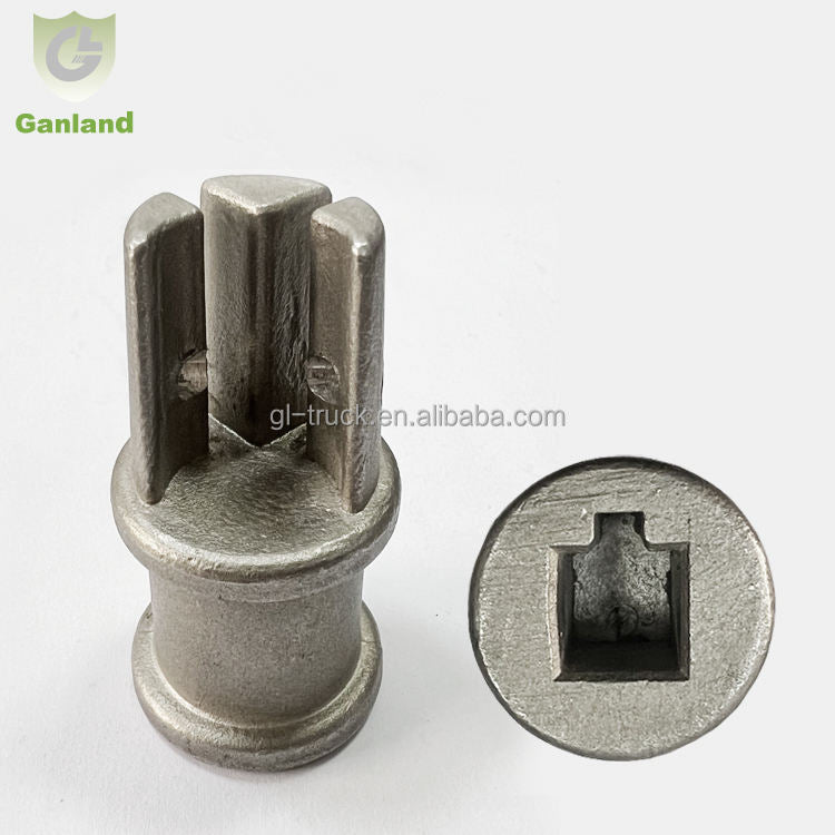 GL-15736S Side Curtain Lower Fitting Down  Adaptor for 34mm Curtain Pole and Rectangular Shaft  Tarpaulin Tensioner