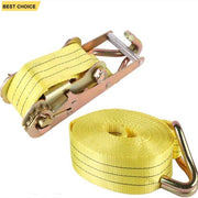 Heavy Duty Lockable Truck Binding Transport Strap Cargo Lashing Belt Load Tension Set Ratchet Lashing Strap Truck Accessories
