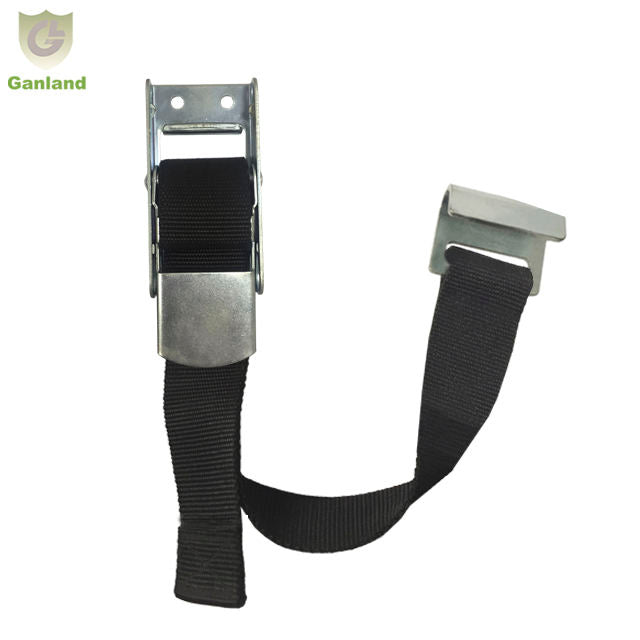 GL-15224-A Curtain Side Bottom 80cm Strap Assembly With Galvanised Over Centre Buckle for Trailer Truck CurtainSider Body Parts