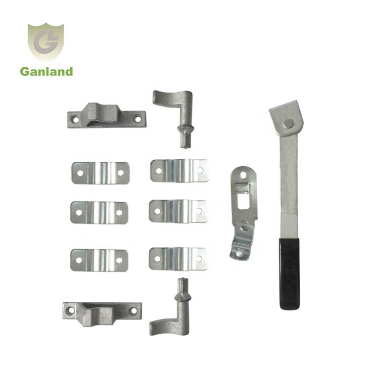 GL-11131 Hot Dipped Galvanized American Style Trailer Door Lock Assembly