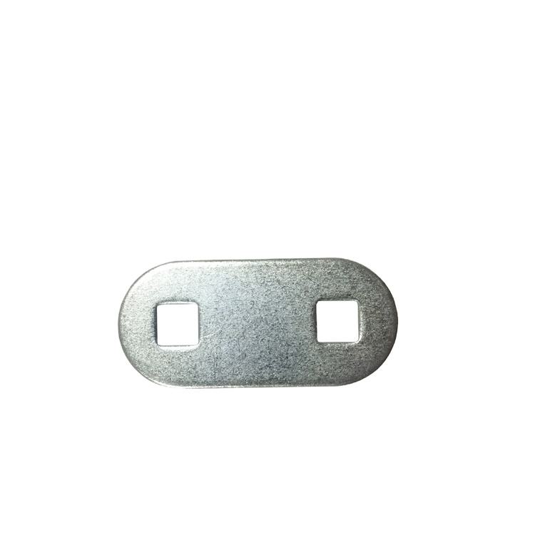 GL-15215 Side Curtain Buckle Assembly Stud Plate Gasket for Curtain Side Trailer Parts