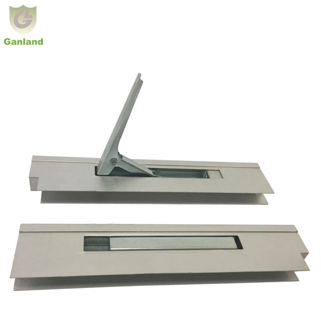 GL-12124A New Anodized Aluminum Vertical Profile with Dropside Lock