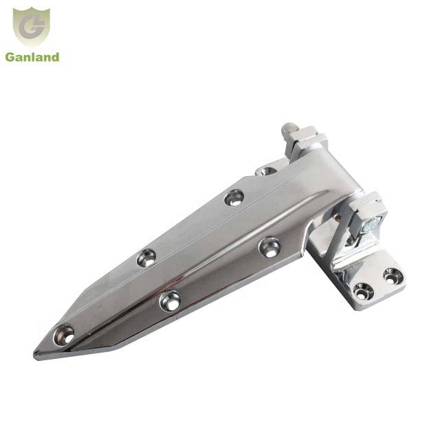 GL-18112 250mm Length Zinc Alloy Cold Storage Door Hinge New Condition for Refrigerated Truck