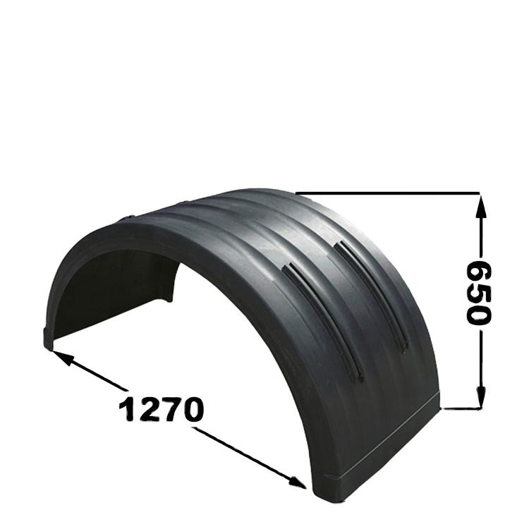 GL-23144 Universal Fit Plastic PVC Mud Flaps and Fenders for Truck Trailers Condition New