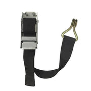 GL-15218-F Steel over Center Buckle Double J Hook Dia 10mm and 80cm PP Strap for Curtain Side Truck Body Parts New Condition