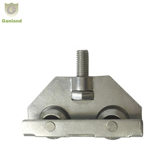 GL-15126 Steel Sliding Rail Pulley New Condition Curtain Trailer Spare Parts