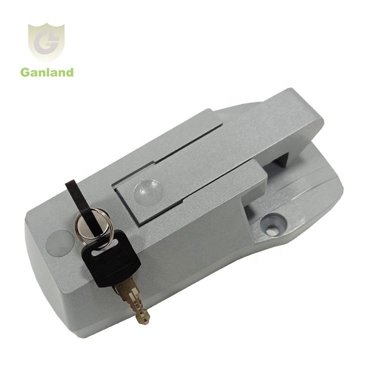 GL-12140 Zinc Alloy One Touch Lock 167mm Length Hot Selling Truck Handle Latch for Refrigerator Connecting Pipe Lock Cylinders