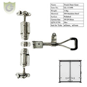 GL-11149S Stainless Steel Two-Point Door Locking Gear New Condition for Dongfeng and Jiefang Refrigerated Truck Body Parts