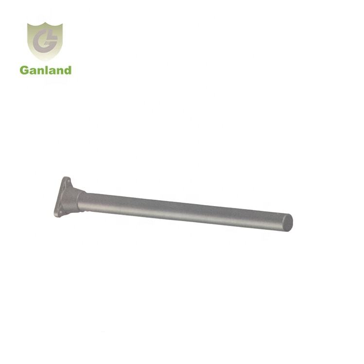 GL-15624 Straight Steel Mudguard Support Tube Three-Bolt Fixing Point Compatible with Dongfeng Jiefang Trucks New Condition
