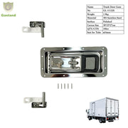 GL-11122S  304 Stainless Steel Recessed Cam Lock Door Handles Refrigerated Van Truck Side Door Lock