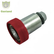 GL-15164 New 24mm Dia Steel Ball Bearing Roller with M6*12mm Screw for Curtain Side Trailer Track 31mm Width