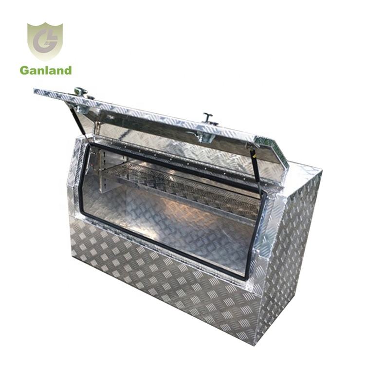 GL-25112 Toolbox  Aluminium Truck Storage with Doors Tool Box