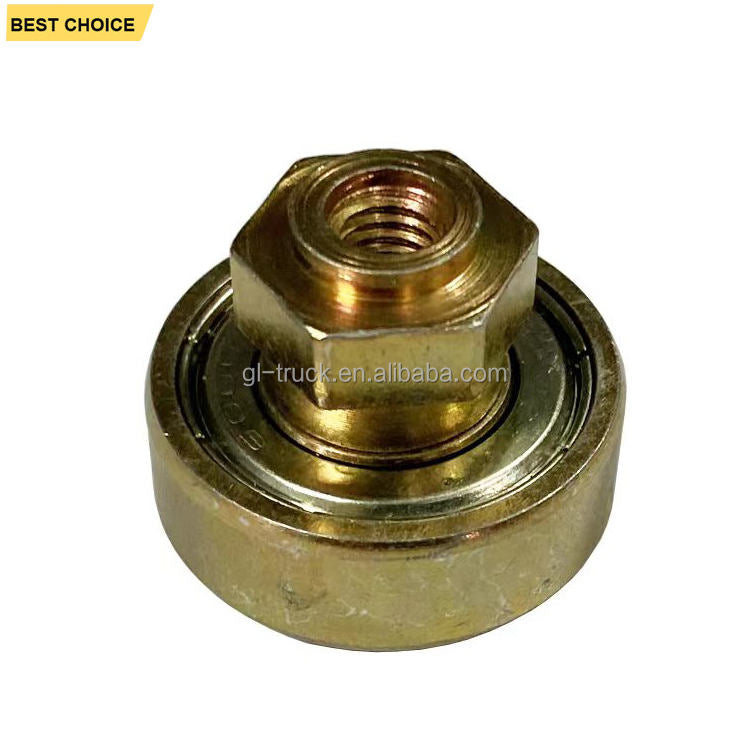 GL-15153  Diameter 26 mm  Length 21mm Curtain Sider Track All Steel Flat Roller for Curtain Side Trailer
