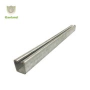 GL-15415 Size 40mm*30mm  Van Trailer Track Cargo Trailer Hook Slot Curtain Side Guide Rail
