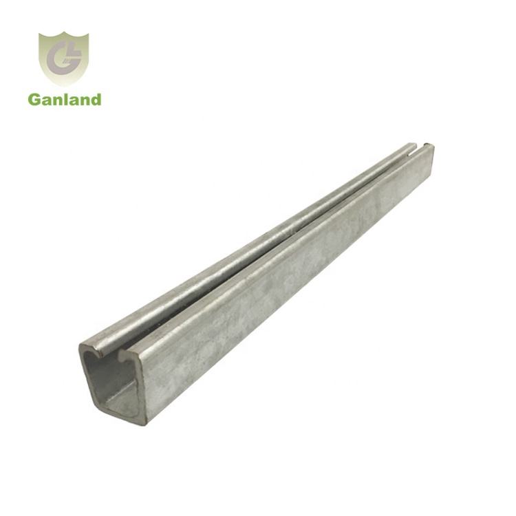 GL-15415 Size 40mm*30mm  Van Trailer Track Cargo Trailer Hook Slot Curtain Side Guide Rail