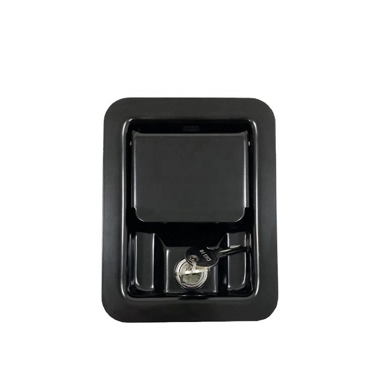 GL-12131 Black Coated Three Legs Generator Spare Paddle Door Lock Truck