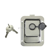 GL-12116 Stainless Steel Cabinet Door Handle Lock Paddle Door Lock Latch for Van Trailer Truck Body Parts