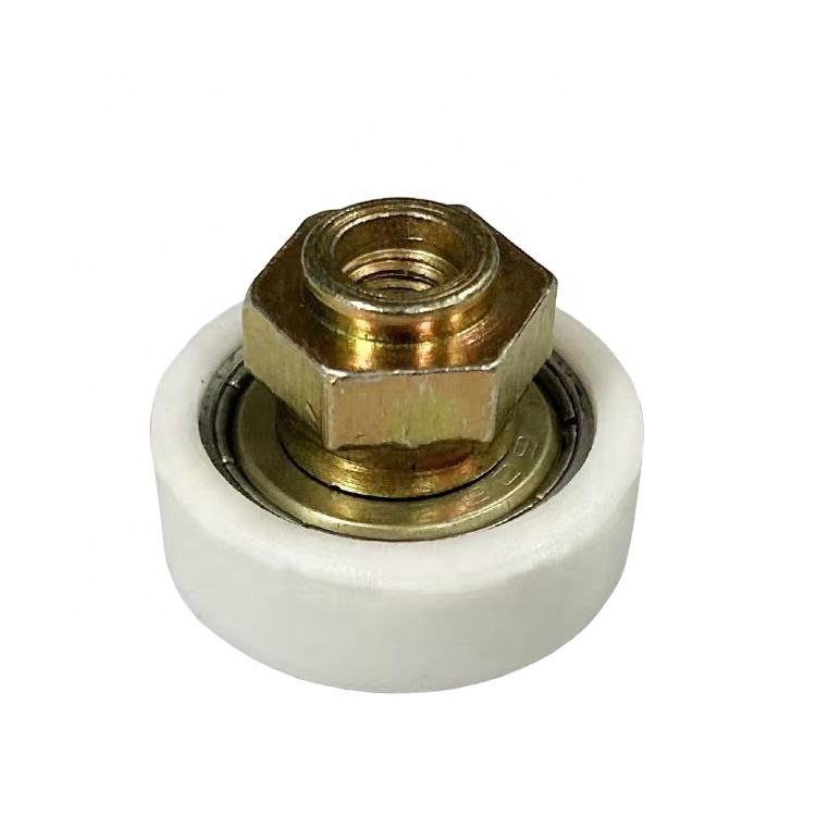 GL-15154 Dia 26mm Width 17mm Plastic Wheel Curtain Sider Track Roller for Russia Curtain Side Trailer