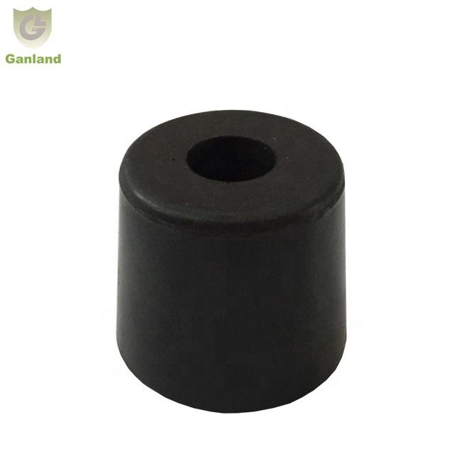 GL-23111 Solid Black Conical Truncated Cone Rubber Buffer 48mm Dia and 42mm Height for Truck Trailer Body Parts New Condition