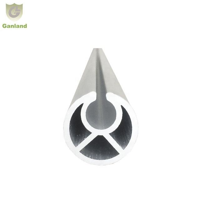 GL-15911 Aluminium Profile 34mm V Type Curtain Tensioning Pole for Tautliner Curtain Side Trailer Parts