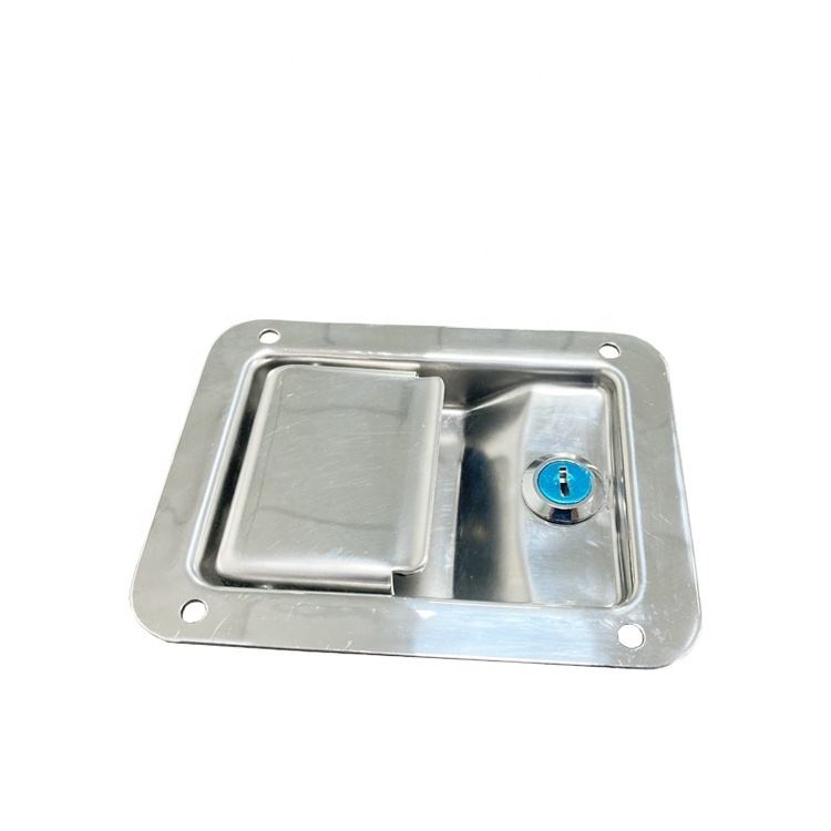GL-12128 Stainless Steel Truck Accessory Tool Box Lock Trailer Paddle Lock