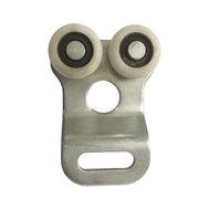 GL-15128 Steel Curtain Side Double Speedtrack Roller With Nylon Wheels for Side Curtain Truck